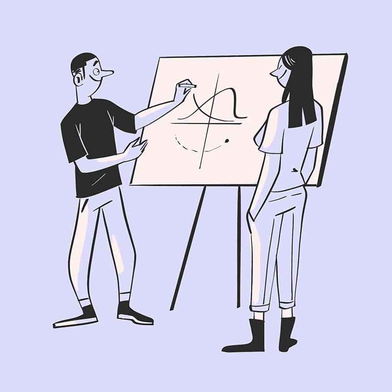 Illustrasjon av personer